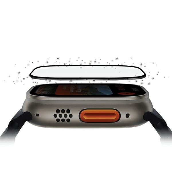 Uniq Optix Vivid стекло для Apple Watch Ultra 49 мм с аппликатором