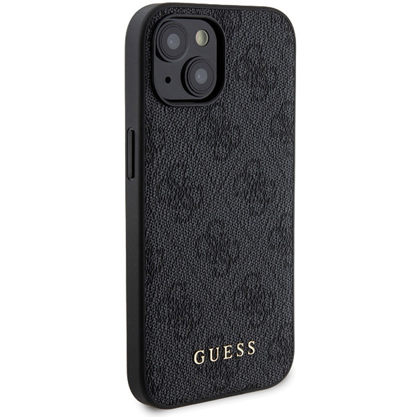 Apple iPhone 15 6.1\'\' Guess 4G Metal Logo + 5000mAh MagSafe Power Bank Case Cover, Black