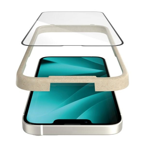 PanzerGlass Ultra-Wide Fit Antibacterial Tempered Glass with Positioner for iPhone 14 Plus / 13 Pro Max