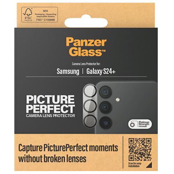 PanzerGlass Picture Perfect kameras aizsardzība priekš Samsung Galaxy S24+ | camera protection for
