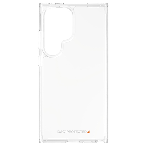 PanzerGlass HardCase with D3O® Bio and Military Grade Certification for Samsung Galaxy S24 Ultra - Transparent