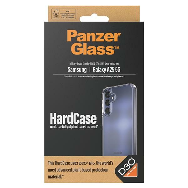 PanzerGlass HardCase with D3O® Bio and Military Grade certification for Samsung Galaxy A25 5G - transparent