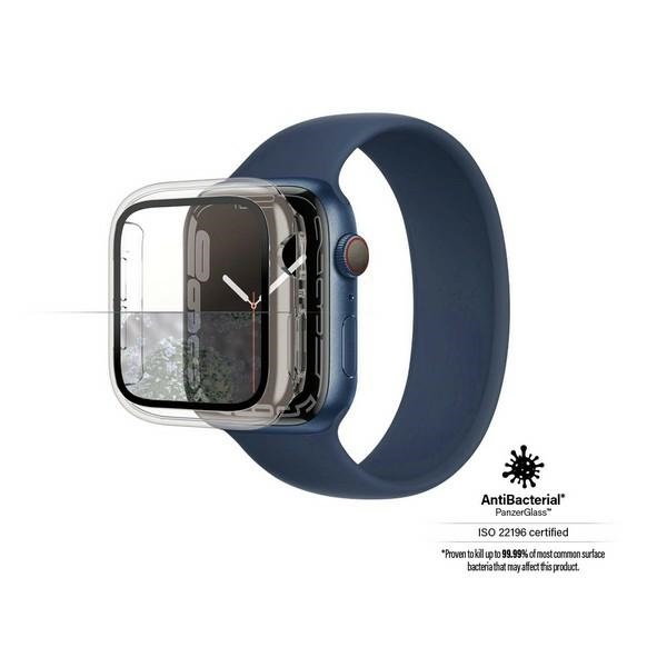 PanzerGlass Full Body Case for Apple Watch 7 / 8 45 mm, Transparent