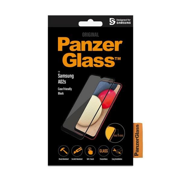 PanzerGlass Samsung Galaxy A02s Screen Protector E2E Super+ Black Frame