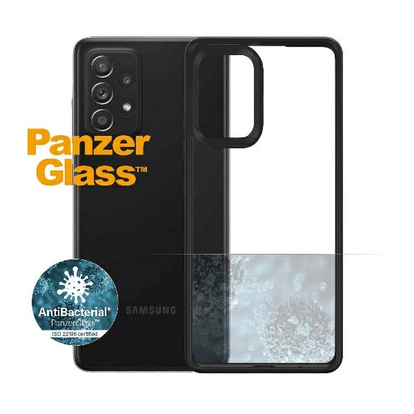 Samsung Galaxy A72 (SM-A725F/DS) PanzerGlass ClearCase Case Cover, Transparent and Black | Чехол Обложка...