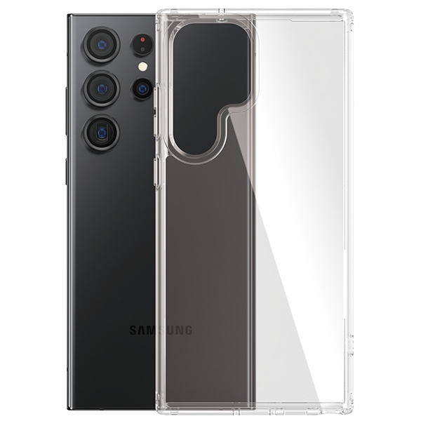 Samsung Galaxy S23 Ultra (SM-S918) PanzerGlass ClearCase Case Cover, Transparent | Telefona Vāciņš Maciņš Maks...
