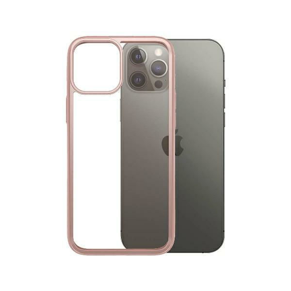 PanzerGlass ClearCase for iPhone 12 Pro Max, Transparent/Pink