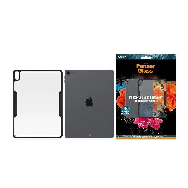 Apple iPad (2022) 10.9" (A2757 A2696) 10 gen. PanzerGlass ClearCase Cover Case, Transparent and Black | Чехол...