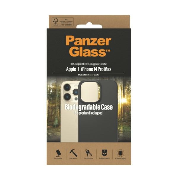 PanzerGlass iPhone 14 Pro Max Case Biodegradable Case, Black
