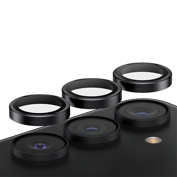 PanzerGlass Hoops Camera protection for Samsung Galaxy S24+ - with black frame
