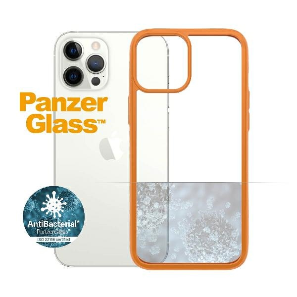 PanzerGlass ClearCase for iPhone 12 Pro Max, Transparent Orange