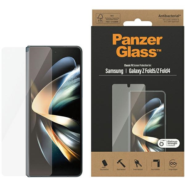 PanzerGlass Classic Fit aizsargstikls Samsung Galaxy Z Fold 5 / Z Fold 4