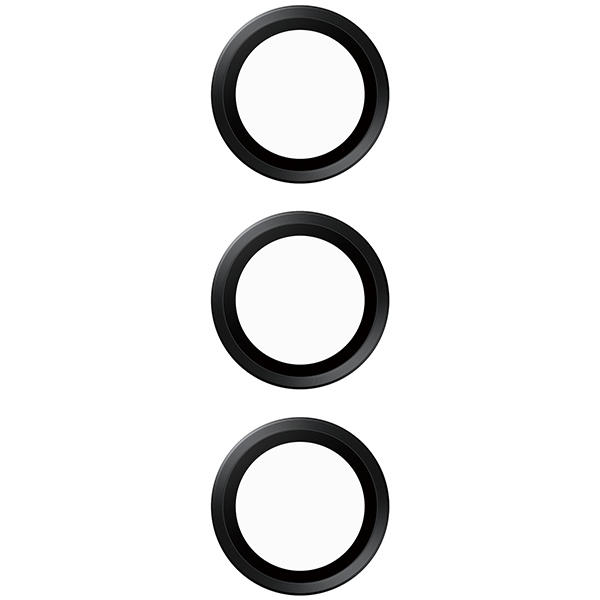 PanzerGlass Hoops Camera Protection for Samsung Galaxy S24 / S23 / S23+ - with black frame