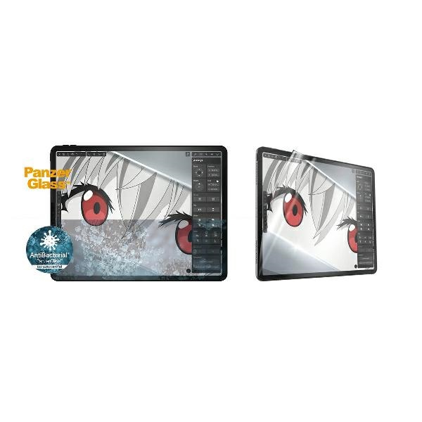 Antibacterial PanzerGlass GraphicPaper foil with a glare filter for iPad Pro 12.9" 2018 / 2020 / 2021