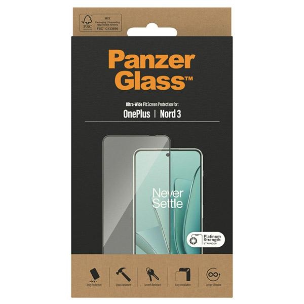 Закаленное стекло PanzerGlass Ultra-Wide Fit для OnePlus Nord 3