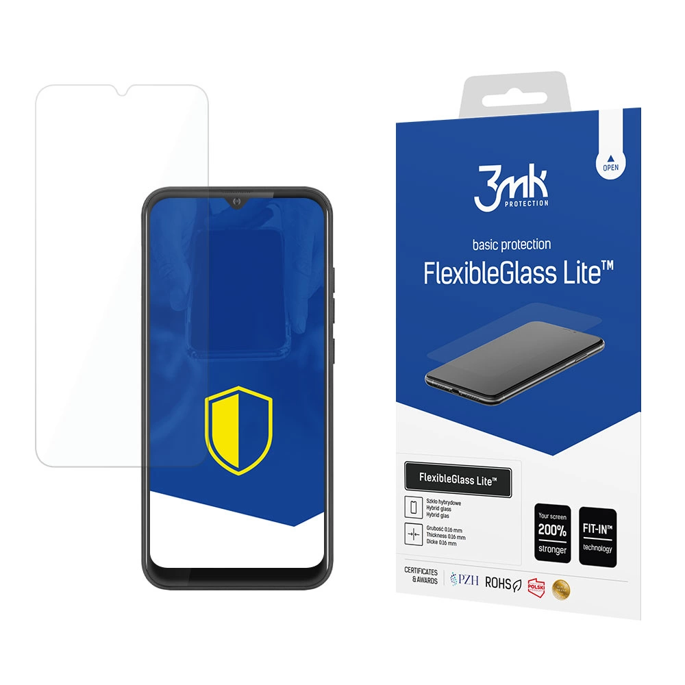 Kruger & Matz Live 8 3MK Flexibleglass Lite Tempered Glass Screen Protector