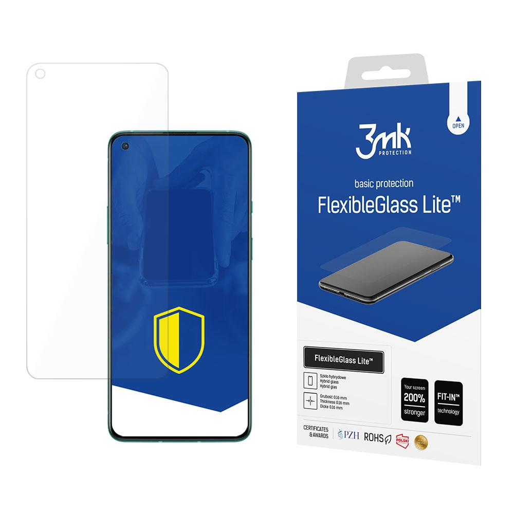 OnePlus 8T+ 5G 3MK Flexibleglass Lite Tempered Glass Screen Protector
