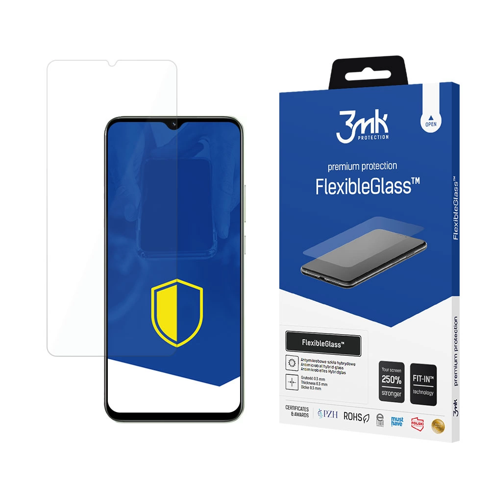 Realme C30 3MK Flexibleglass Tempered Glass Screen Protector