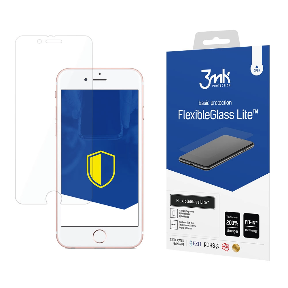 Apple iPhone 6 6s 4.7" 3MK Flexibleglass Lite Lokāms Aizsargstikls | Tempered Glass Screen Protector