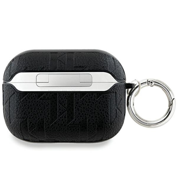 Karl Lagerfeld AirPods Pro 2 Case Monogram Choupette Head, Black