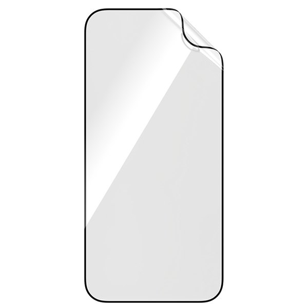 PanzerGlass Matrix Ultra-Wide-Fit hybrid glass for iPhone 15 Pro with positioner