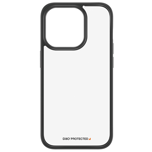 PanzerGlass iPhone 15 Pro Case ClearCase, Transparent/Black