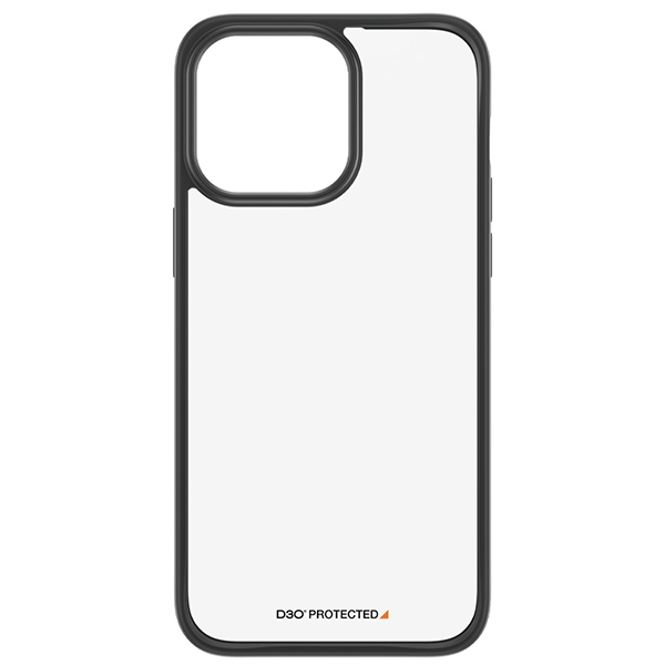 PanzerGlass iPhone 15 Pro Max vāciņš ClearCase, caurspīdīgs/melns