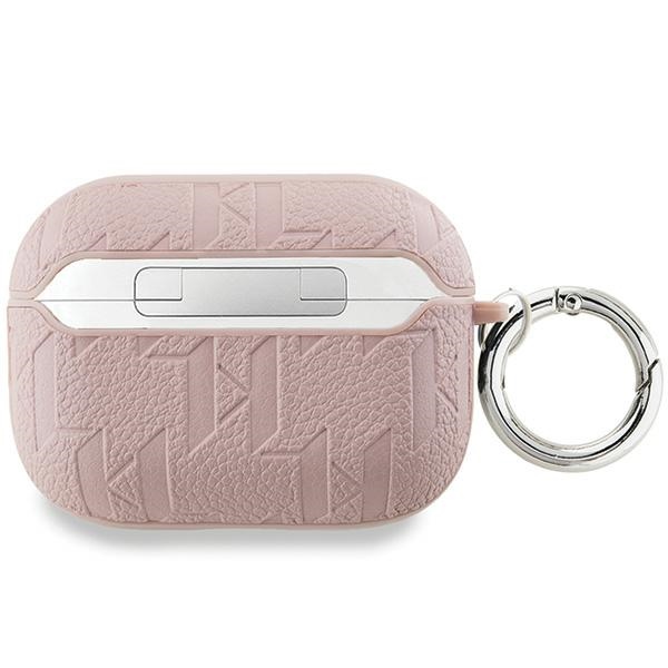Чехол Karl Lagerfeld для AirPods Pro 2 Monogram Karl & Choupette Head, розовый