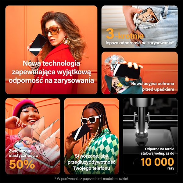 PanzerGlass Ultra-Wide Fit закаленное стекло с позиционером для iPhone 15
