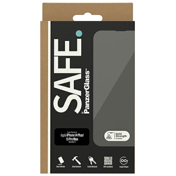 SAFE by PanzerGlass Ultra-Wide Fit Tempered Glass for iPhone 14 Plus / 13 Pro Max
