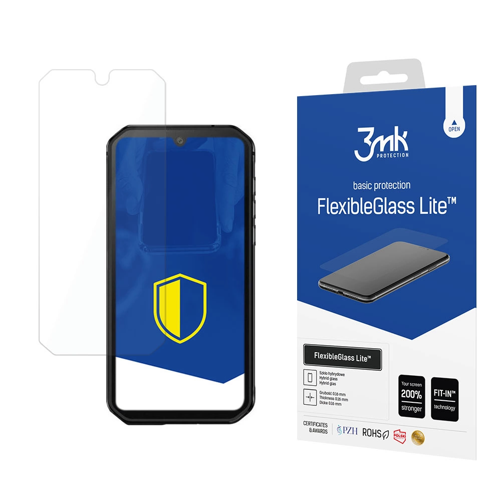 Blackview BV9900 3MK Flexibleglass Lite Lokāms Aizsargstikls | Tempered Glass Screen Protector