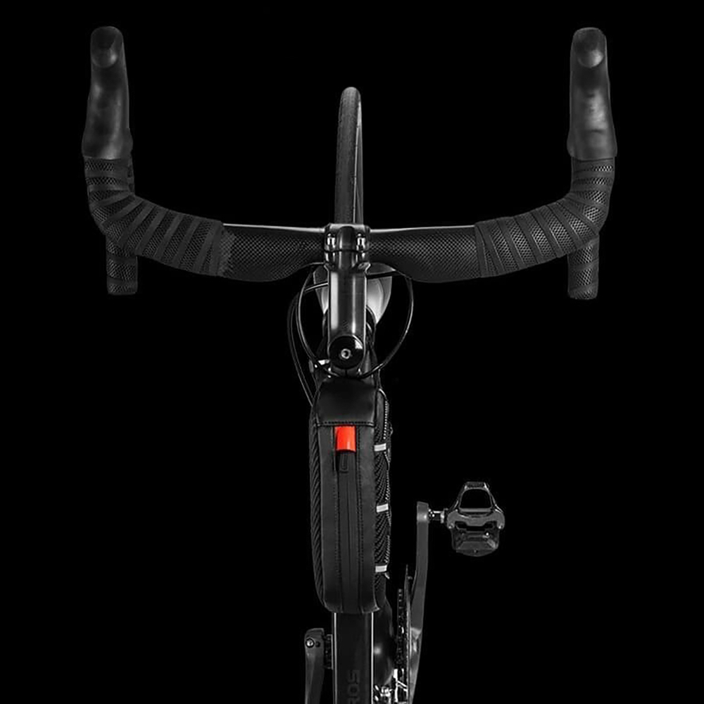 Сумка на раму велосипеда Rockbros 039BK 1L, черная