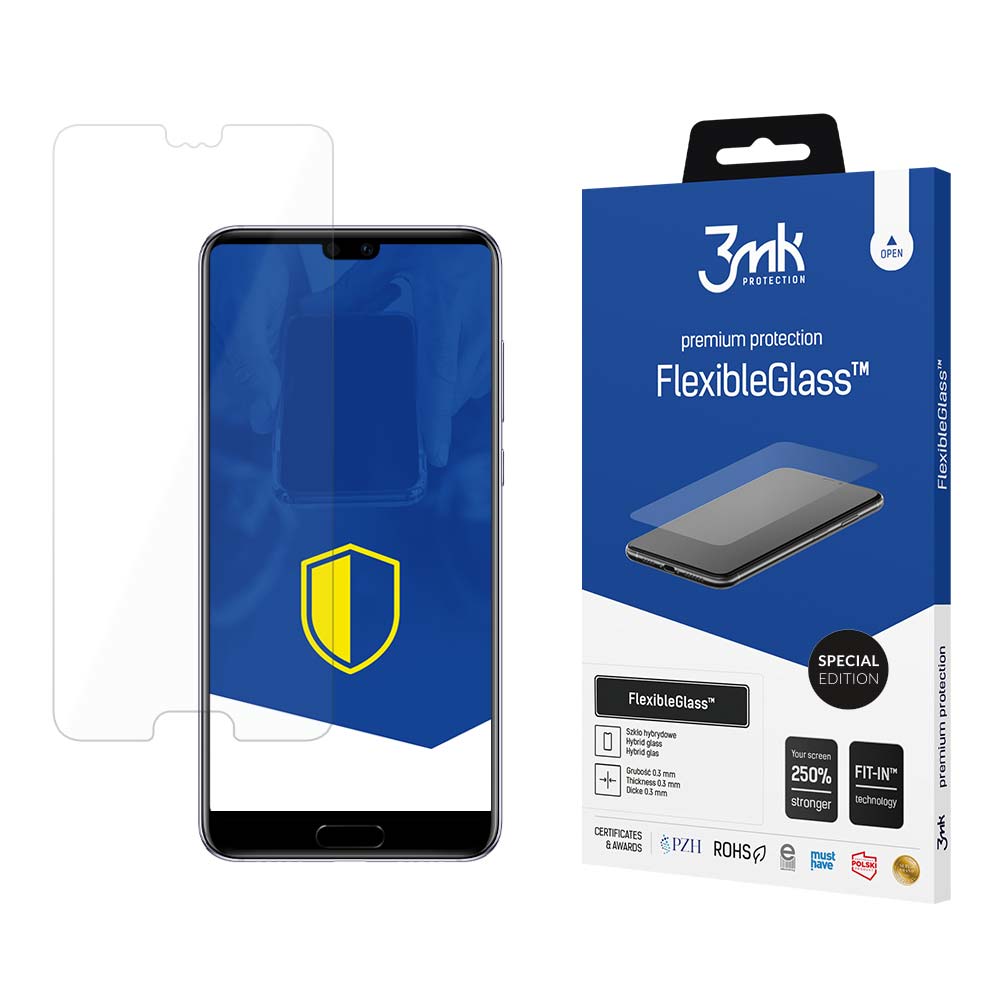 Huawei P20 3MK Flexibleglass Lokāms Aizsargstikls | Tempered Glass Screen Protector