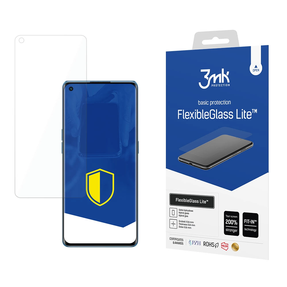 Oppo Reno 6 5G 3MK Flexibleglass Lite Tempered Glass Screen Protector