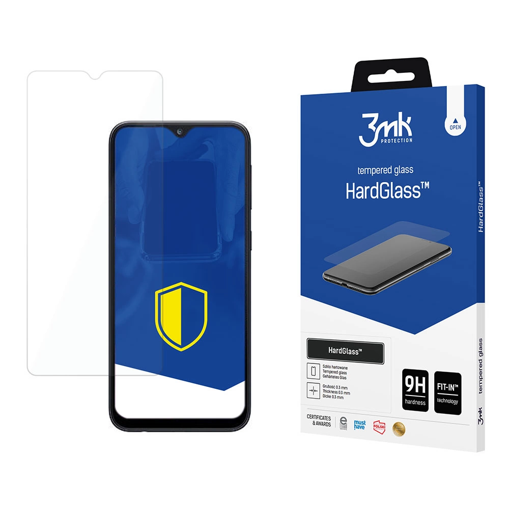 Samsung Galaxy A10 2019 (SM-A105F) HardGlass Telefona Aizsargstikls | 3MK HardGlass Tempered Glass Screen Protector