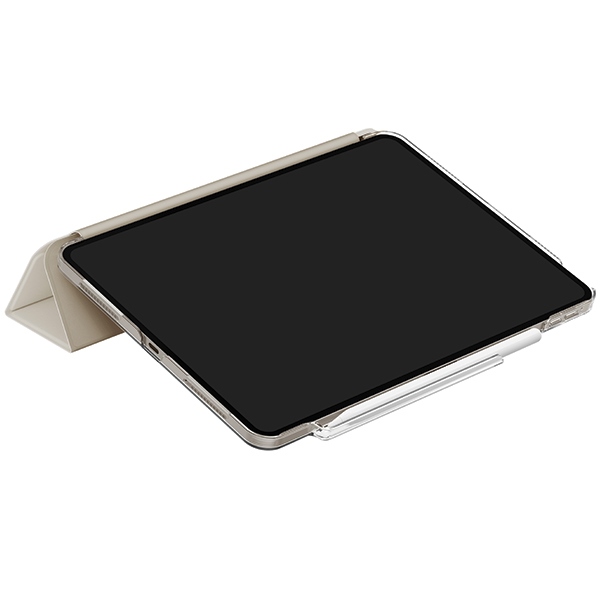 Чехол Uniq Camden Click для iPad Air 13" 2024 - бежевый
