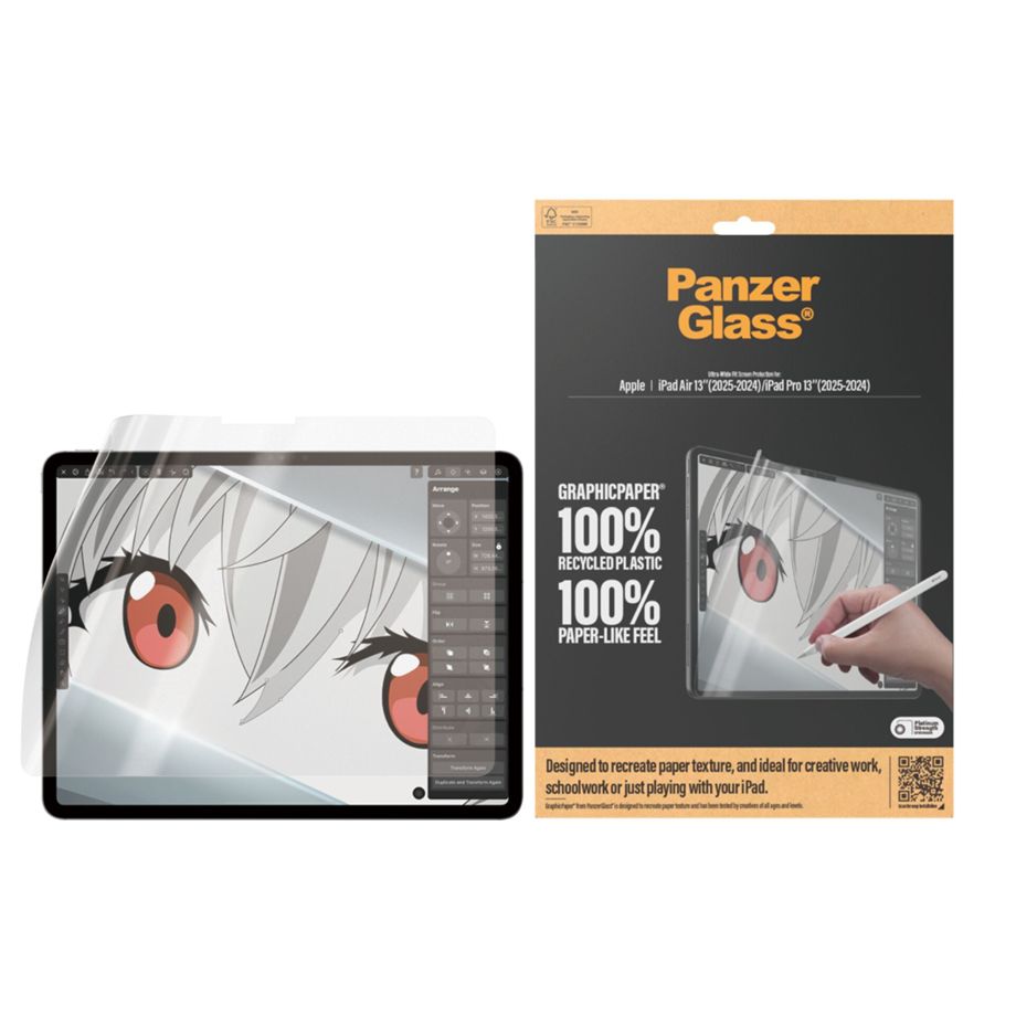 PanzerGlass GraphicPaper Film for iPad Air / Pro 12.9\" (2024)