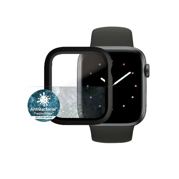 PanzerGlass Apple Watch 4 / 5 / 6 / SE (44mm) aizsargmaciņš Full Body, melns