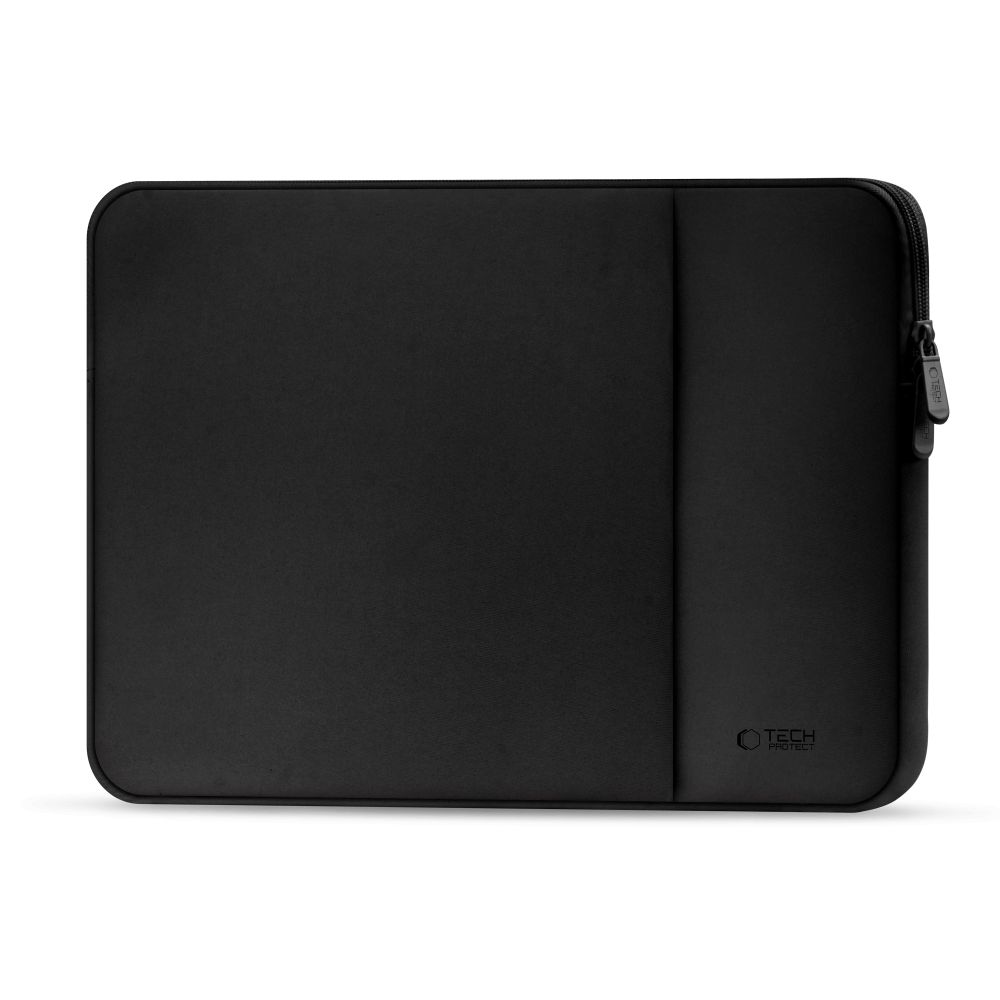 Tech-Protect neoprēna apvalks 15-16" klēpjdatoram - melns | Neoprene sleeve for a laptop black