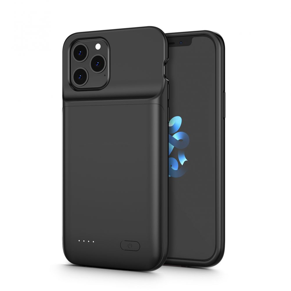 Apple iPhone 12 / 12 Pro 6.1\'\' Tech-Protect PowerCase with 4800mAh Powerbank Case Cover, Black