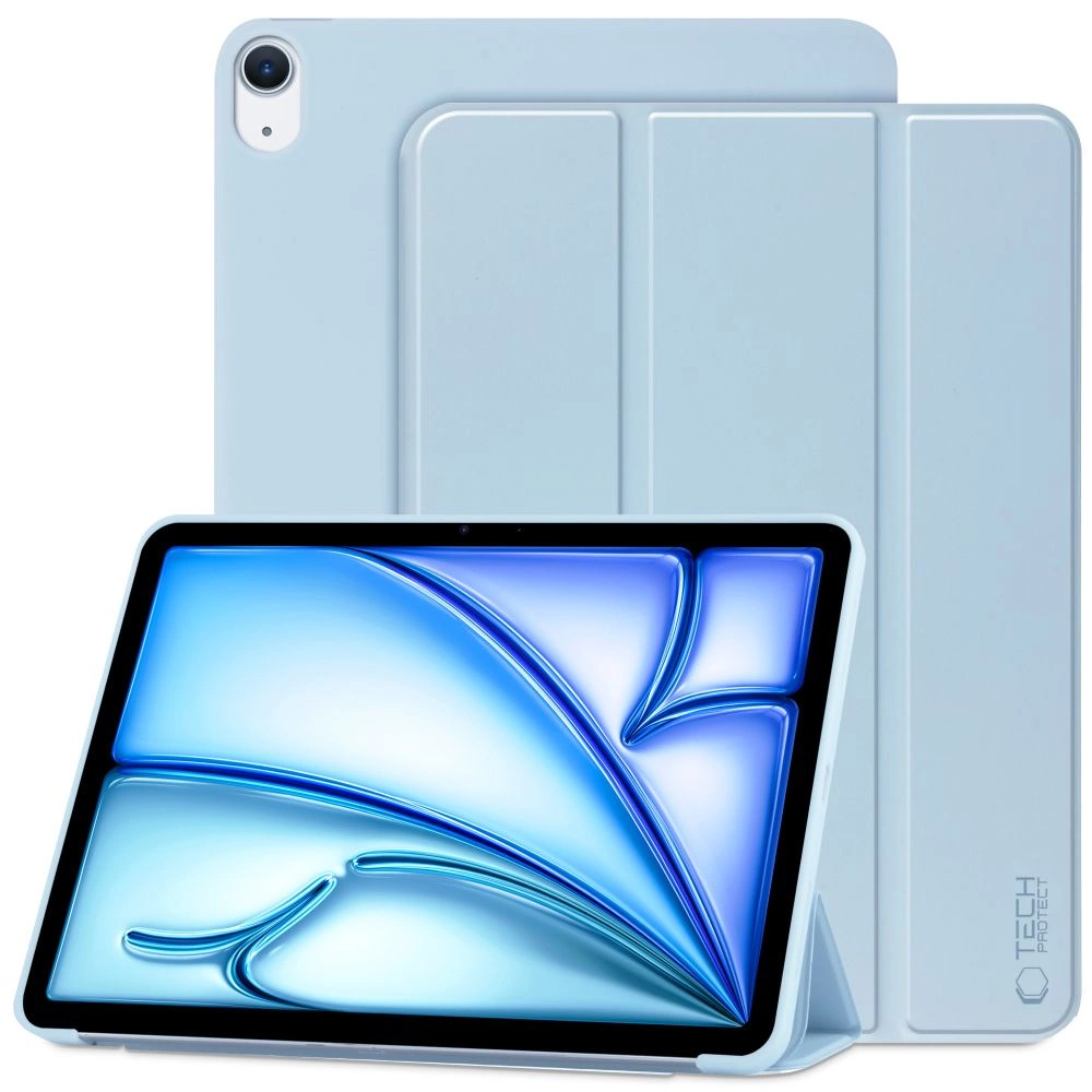 Apple iPad Air (2022) 10.9'' (A2589 A2591) 5th gen. Trifold Tech-Protect SmartCase Protective Cover Case, Blue