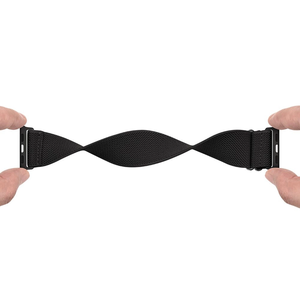 Tech-Protect Mellow Strap for Apple Watch 4 / 5 / 6 / 7 / 8 / 9 / SE / Ultra 1 / 2 (42/44/45/49 mm) - Black