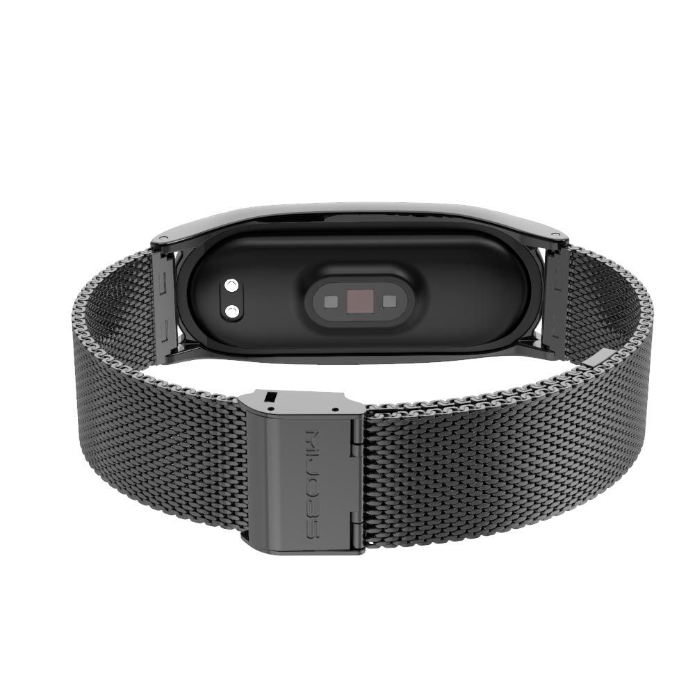 Tech-Protect MilaneseBand siksniņa Xiaomi Mi Smart Band 5 / 6 NFC - melna | strap for black