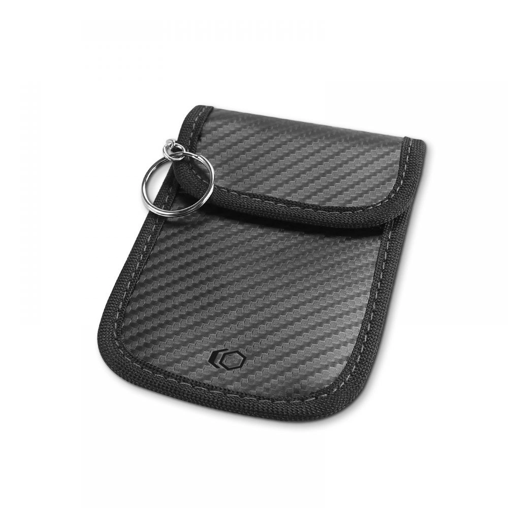 Tech-Protect V1 RFID vāciņš automašīnas atslēgām - melns ogleklis | cover for car keys black carbon
