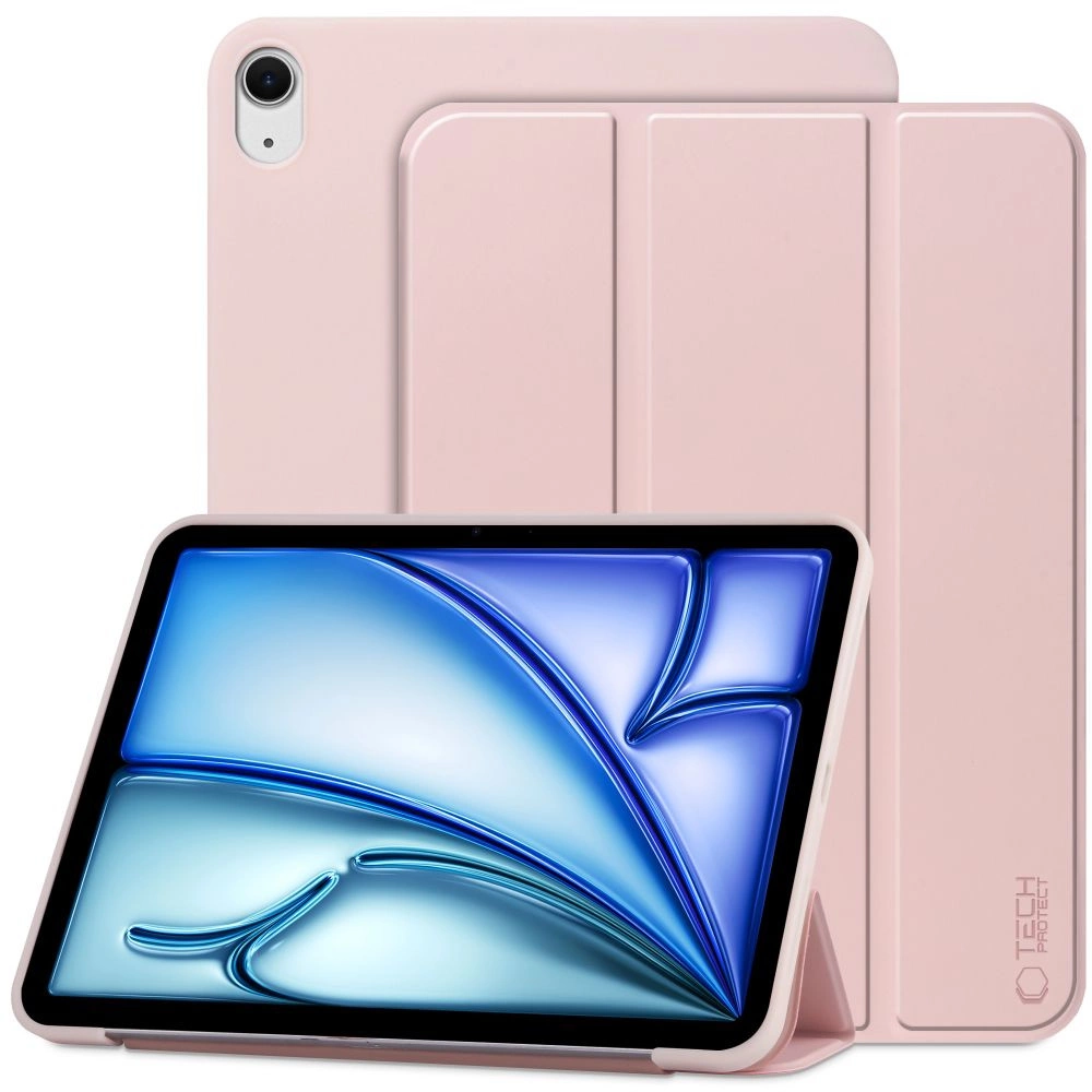 Apple iPad Air (2022) 10.9'' (A2589 A2591) 5th gen. Trifold Tech-Protect SmartCase Protective Cover Case, Pink