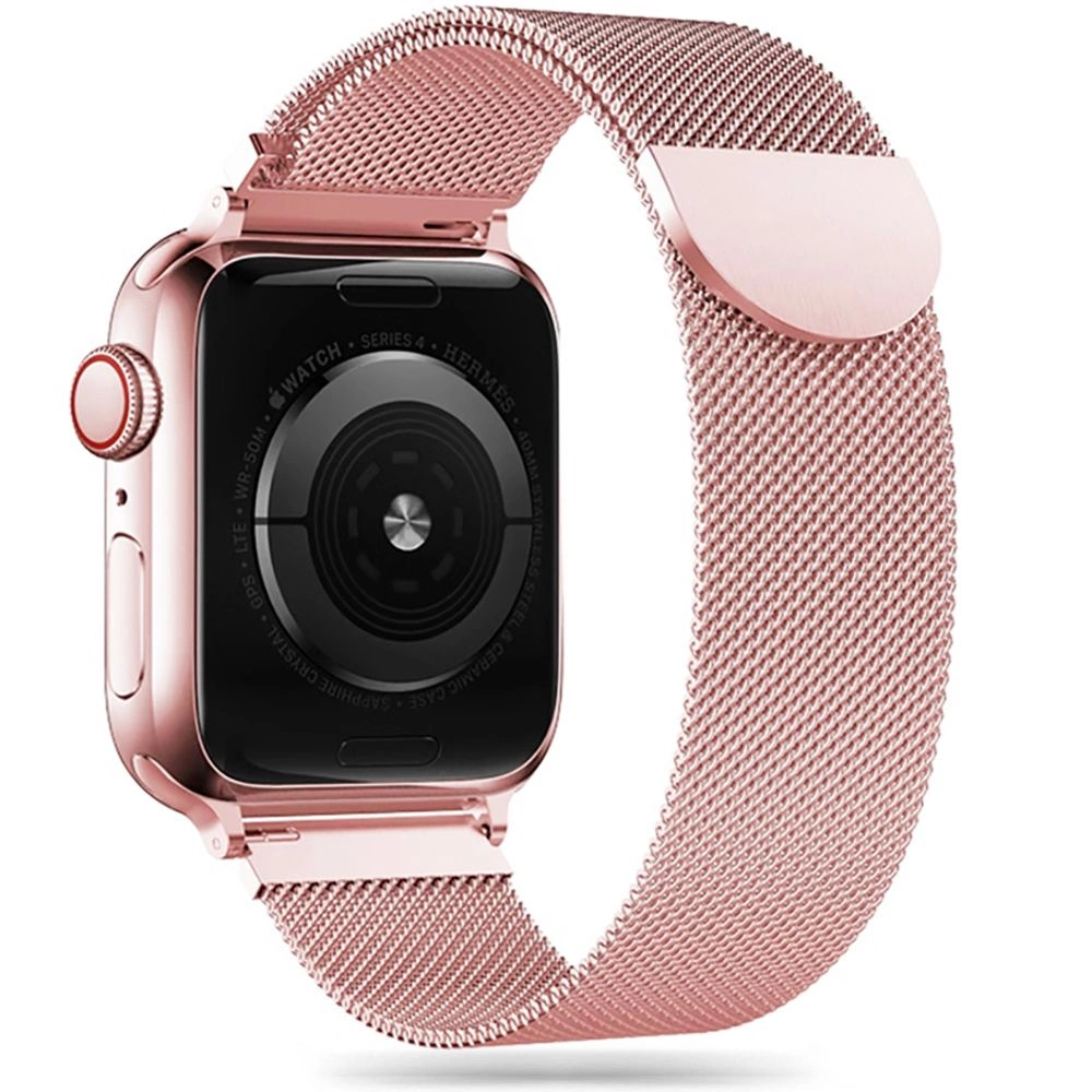 Tech-Protect MilaneseBand for Apple Watch 4 / 5 / 6 / 7 / 8 / 9 / SE / Ultra 1 / 2 (42/44/45/49 mm) - pink