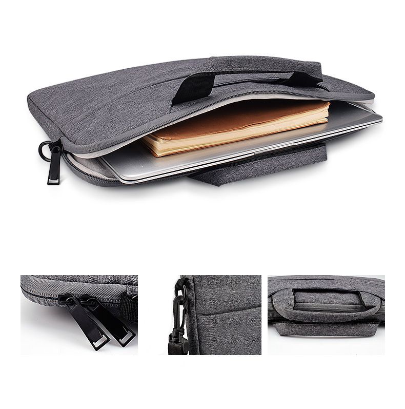 Сумка Tech-Protect PocketBag для 14-дюймового ноутбука - темно-серый