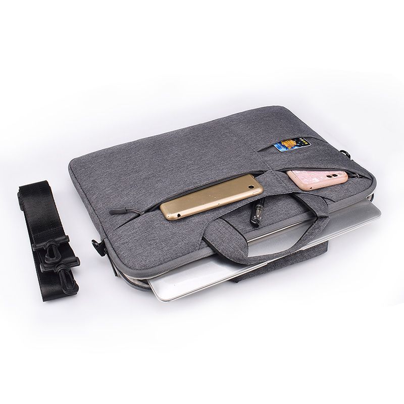 Сумка Tech-Protect PocketBag для 14-дюймового ноутбука - темно-серый