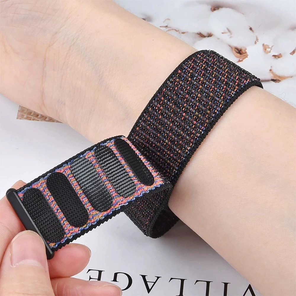 Tech-Protect neilona siksniņa Samsung Galaxy Watch 4/5/5 Pro/6/7/FE - melna | Nylon Strap for Black