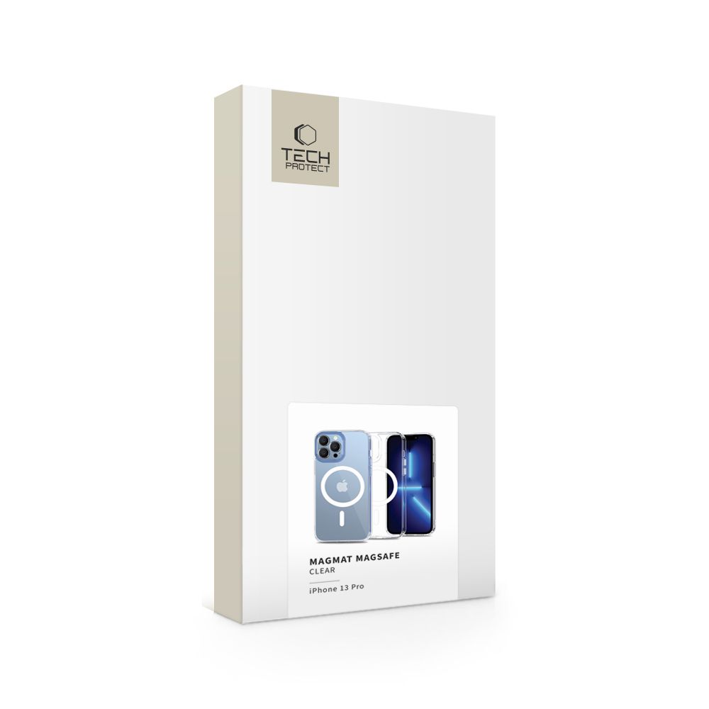 Tech-Protect iPhone 13 Pro Case MagMat MagSafe, Clear